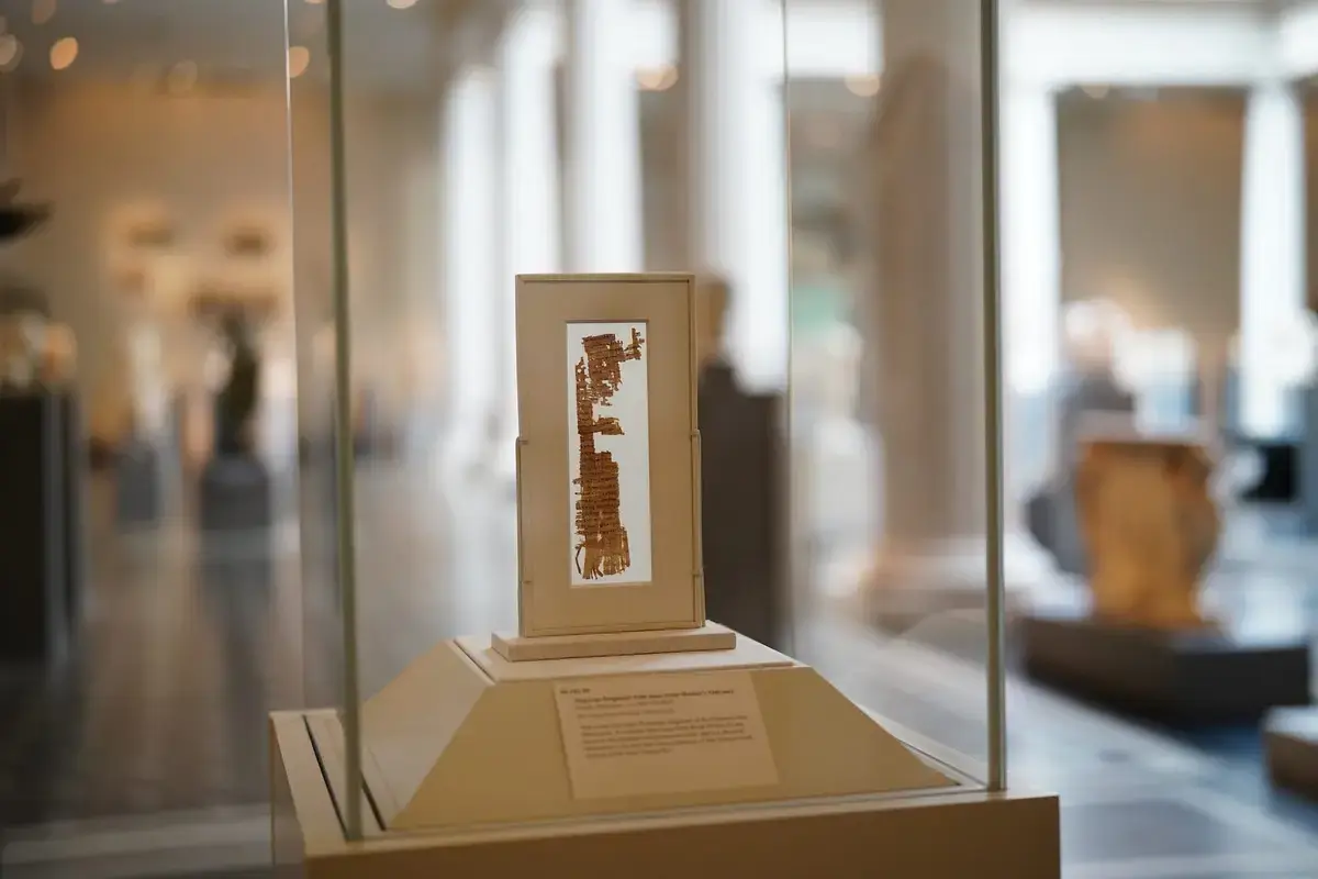 Ancient Homeric Fragment Now on Display at The Met