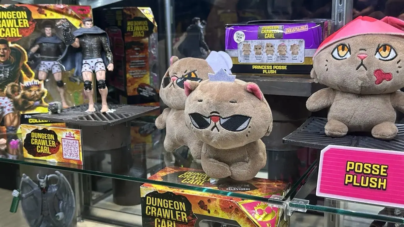 Dungeon Crawler Carl Expands at New York Comic Con with New Plushies and Figures