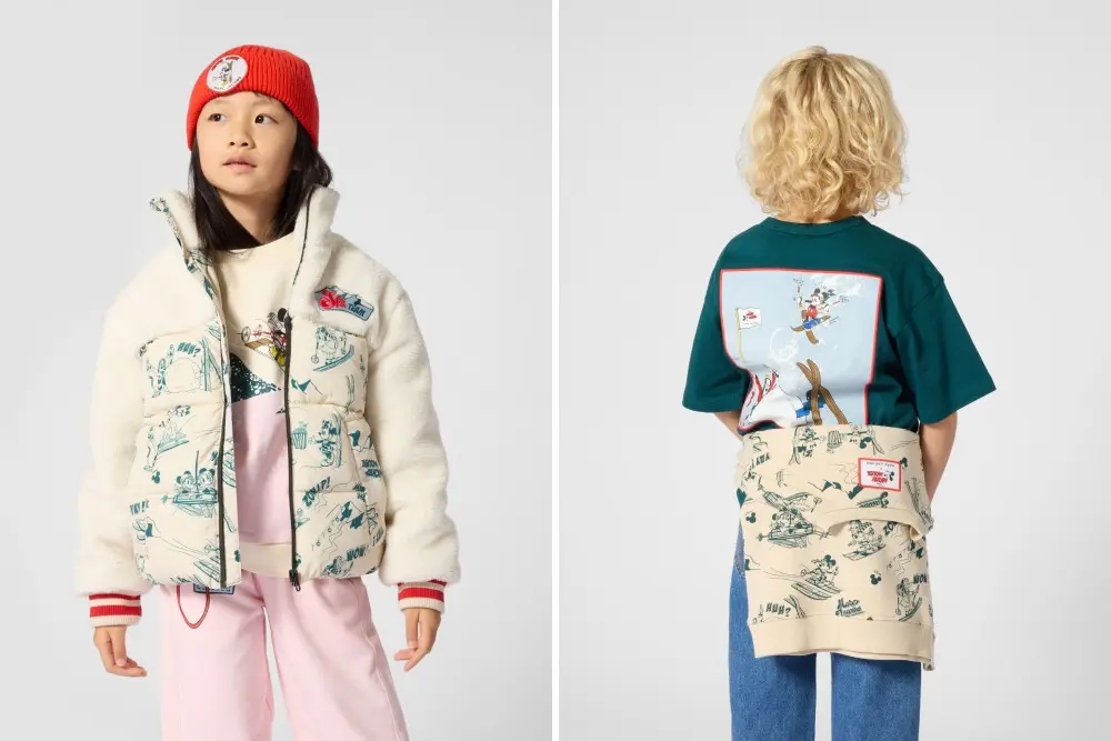 Marc Jacobs and Disney Launch Retro Ski-Themed Mickey Mouse Kids Collection