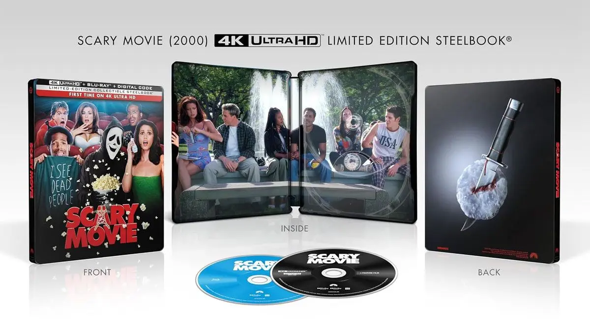 Scary Movie Gets 4K Ultra HD Steelbook Release