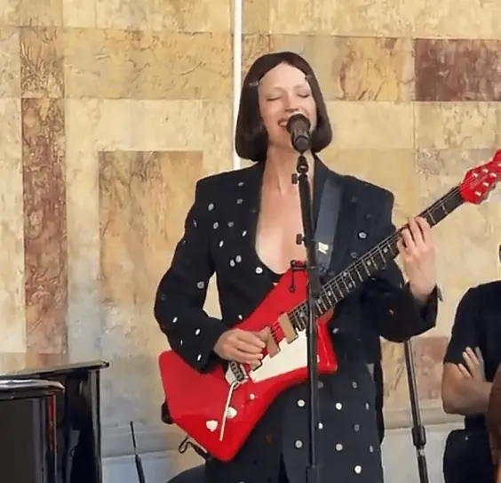 St. Vincent Provides Live Soundtrack for Gabriela Hearst Spring 2027 Show at Paris Fashion Week